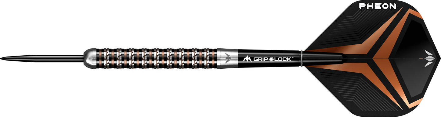 Mission Pheon Darts - Steel Tip - Electro - Black & Bronze