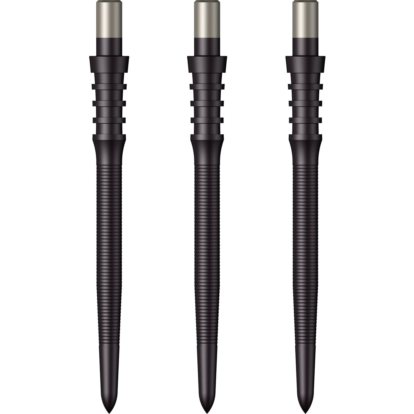 Mission Sniper Points - Steel Tip - Precision Spare Points - Micro Grip - Black
