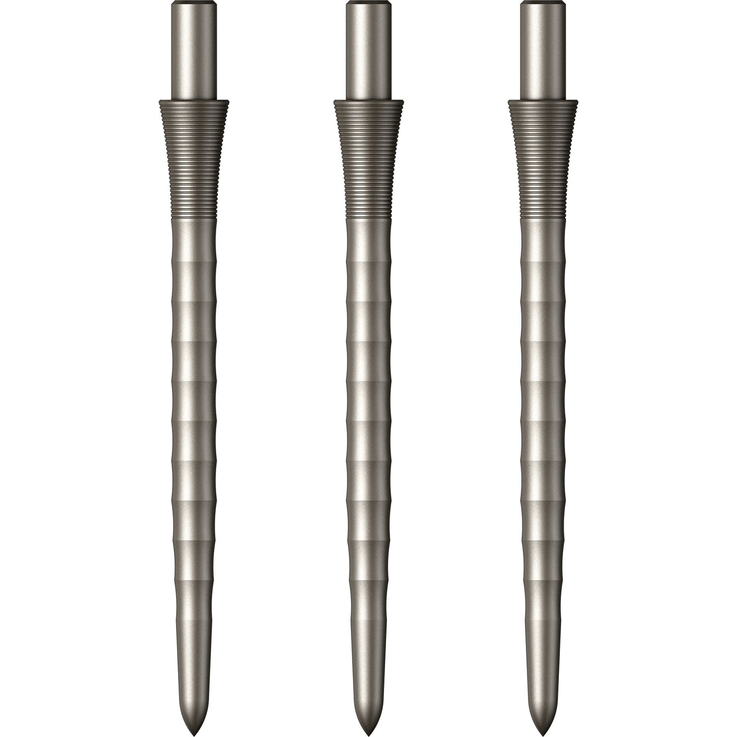 Mission Sniper Points - Steel Tip - Precision Spare Points - Ripple - Silver