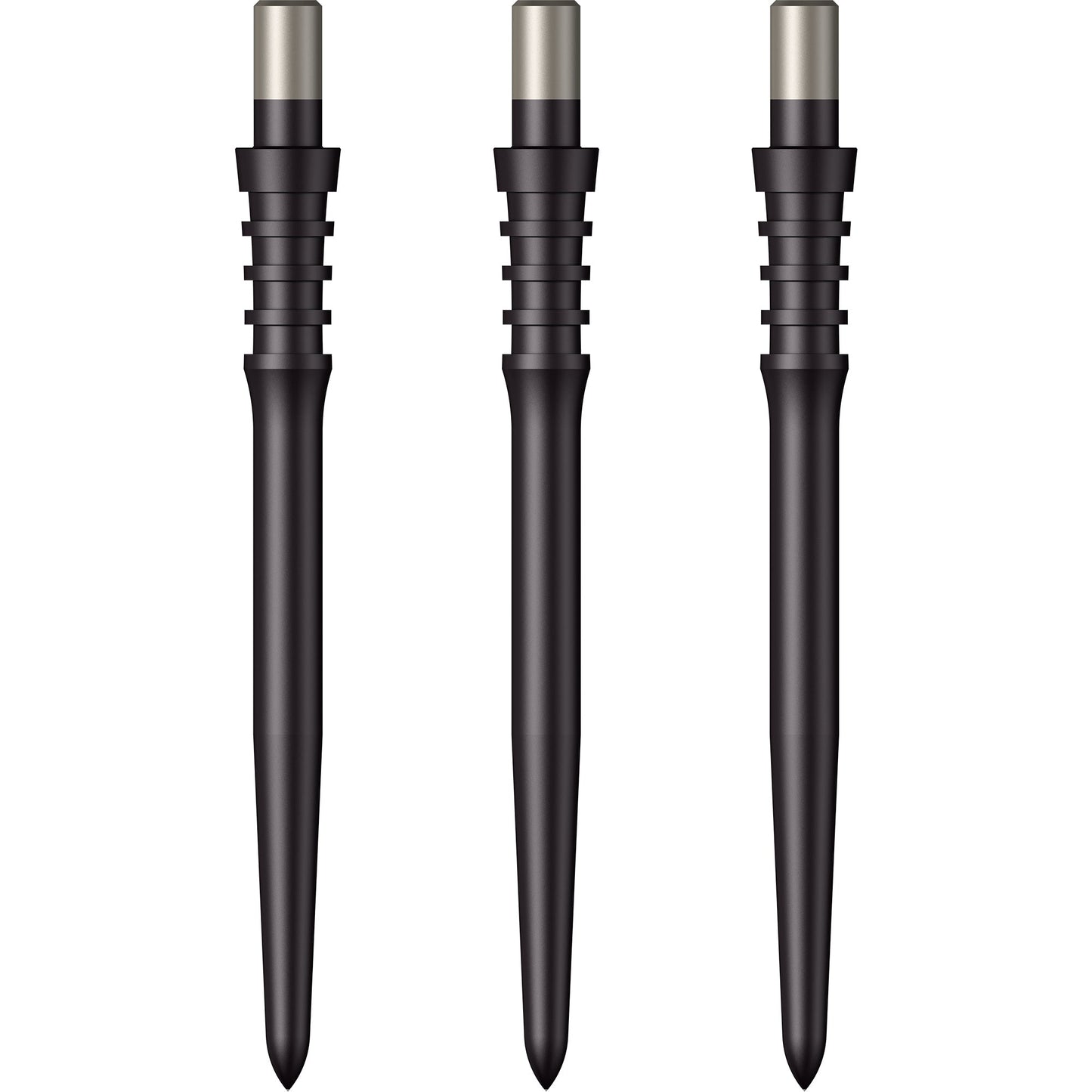 Mission Sniper Points - Steel Tip - Precision Spare Points - Titan Pro - Black
