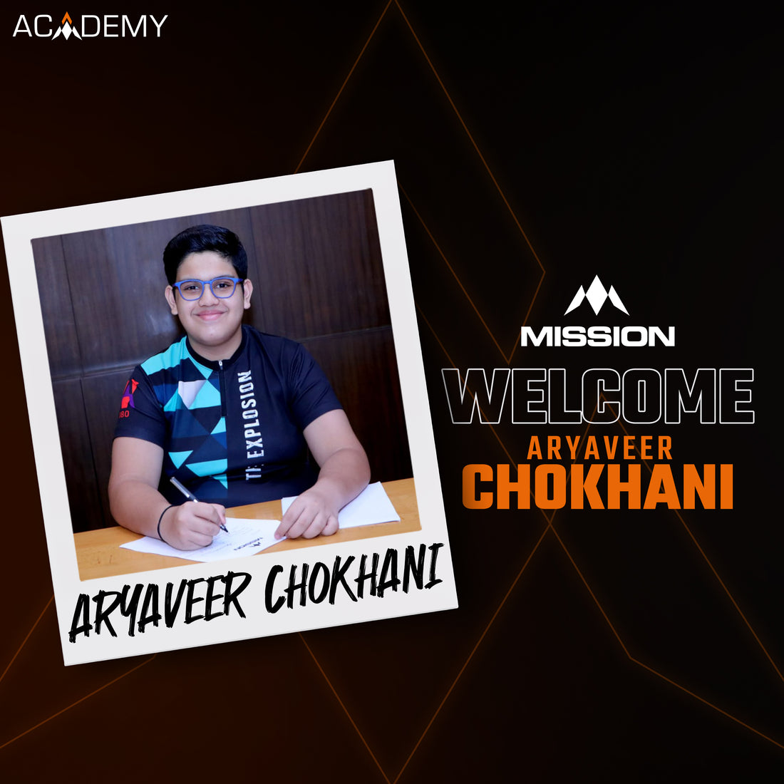 Aryaveer Chokhani Joins Mission