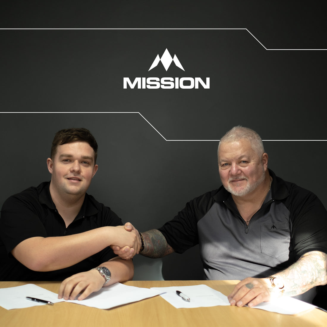 Team Mission Signs Llew Bevan