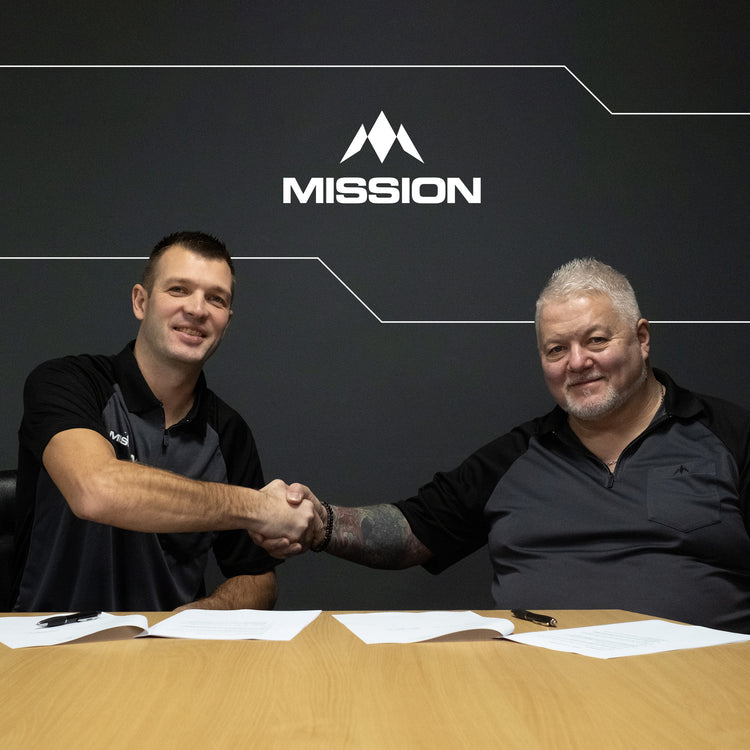 Madars Razma Joins Team Mission | Mission Darts
