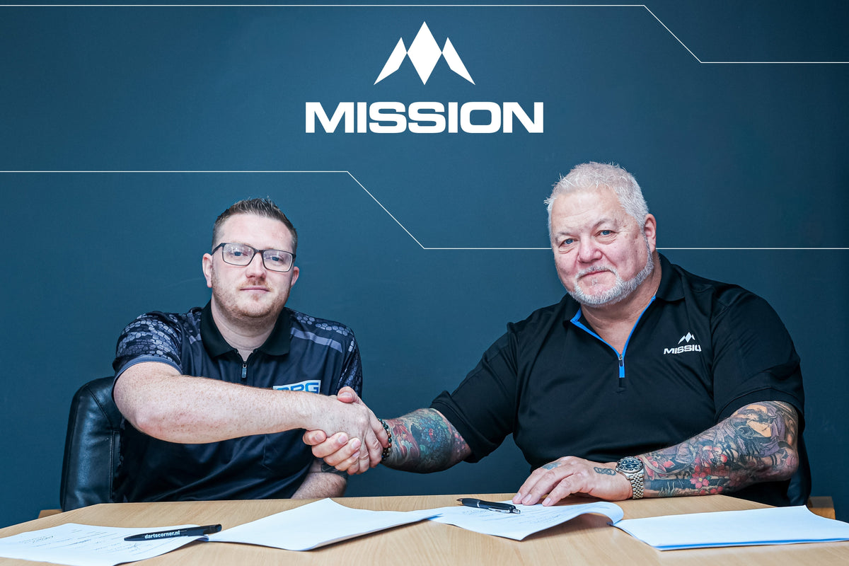 Croft Pens New Deal With Mission | Mission Darts