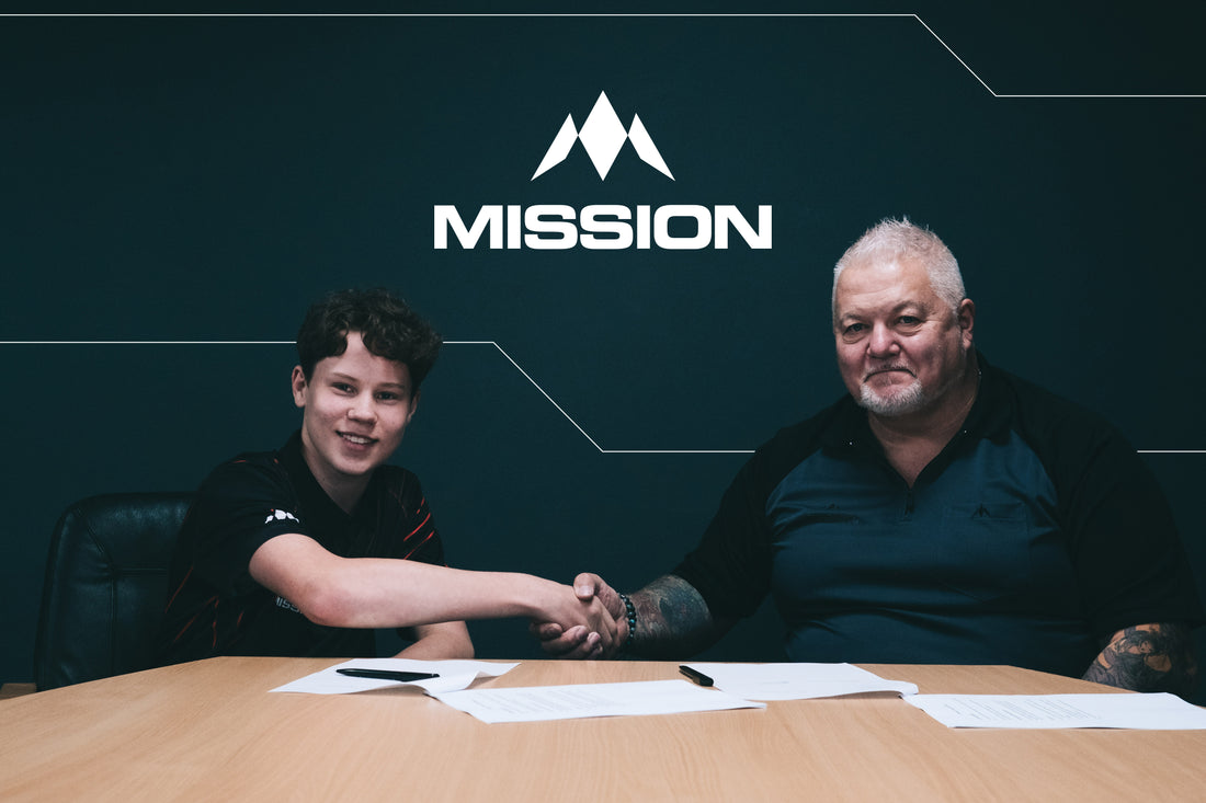 Team Mission Signs Liam Nordström