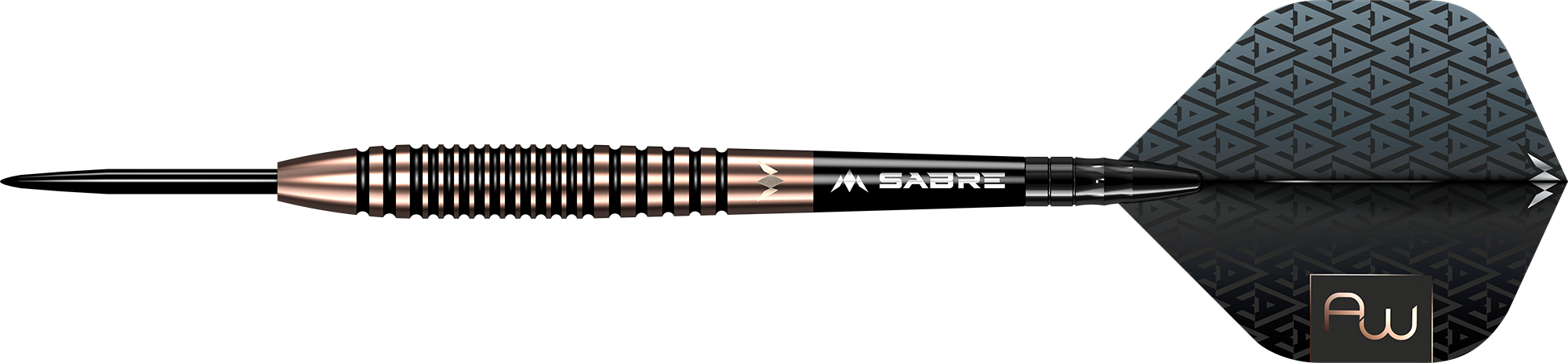Mission Thomas Banks Darts – Stahlspitze – 90 % Wolfram – Schwarzes PV