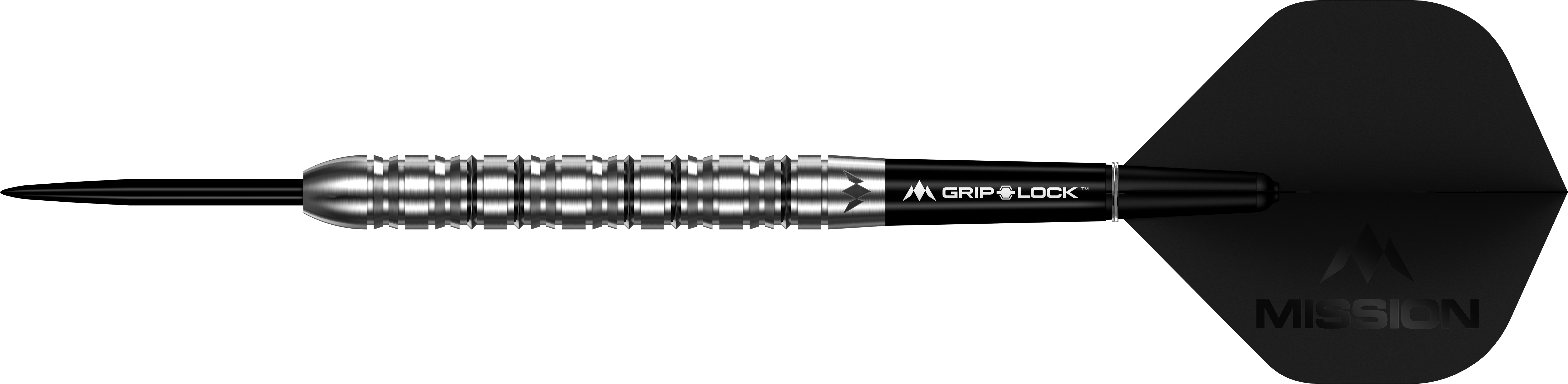 Mission Argent Darts - Steel Tip - 90% Tungsten - Silver