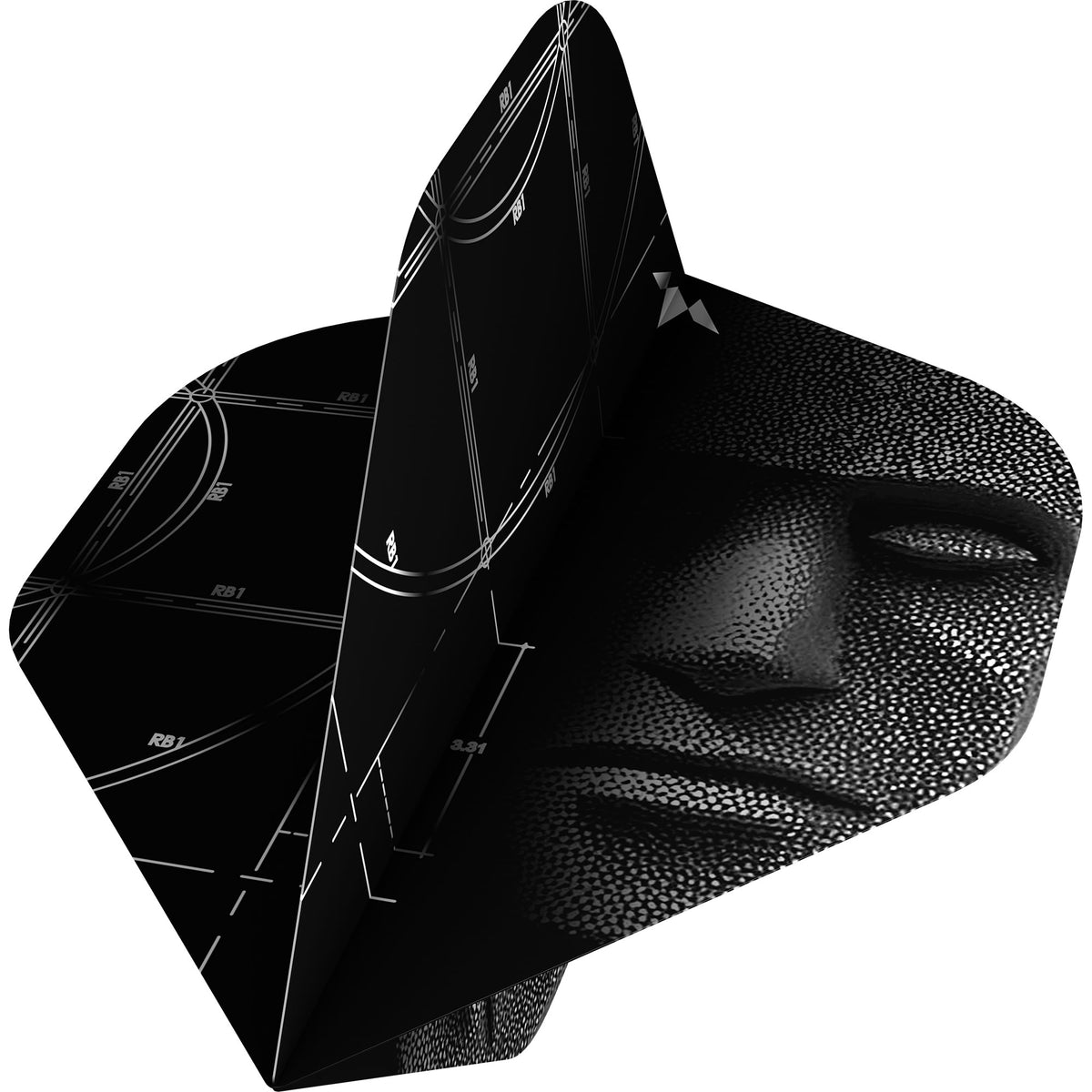 Solo Dart Flights - 100 Micron - Std - No2 - Arkitekt