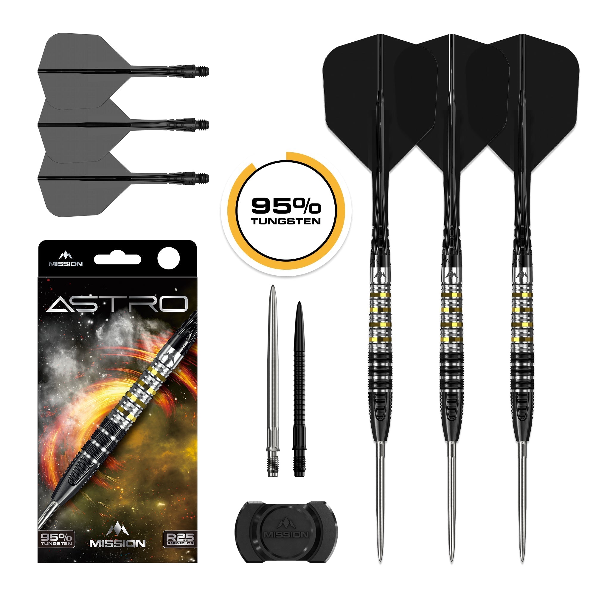 Astro R2.5 Darts - Steel Tip - 95% Tungsten