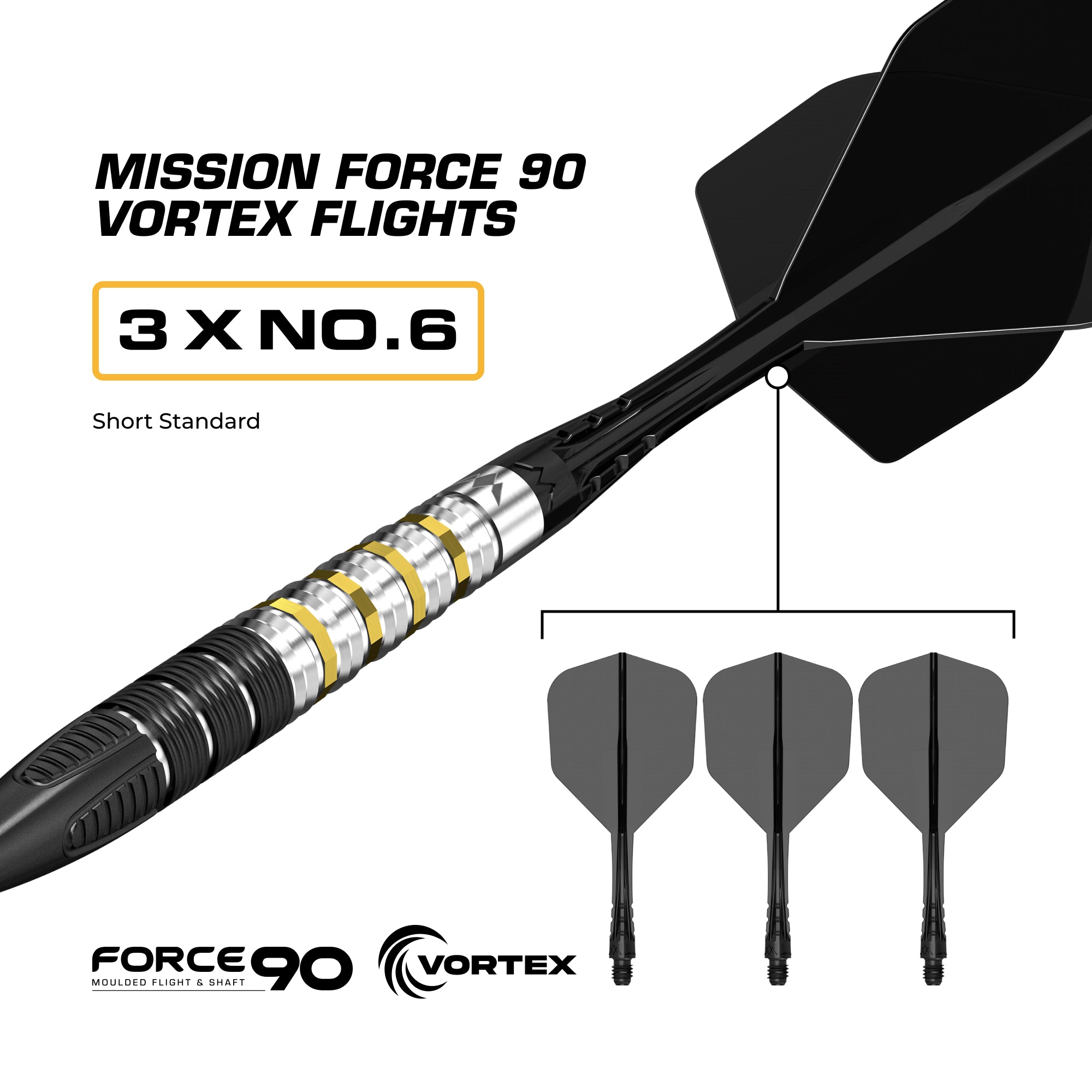 Astro R2.5 Darts - Steel Tip - 95% Tungsten