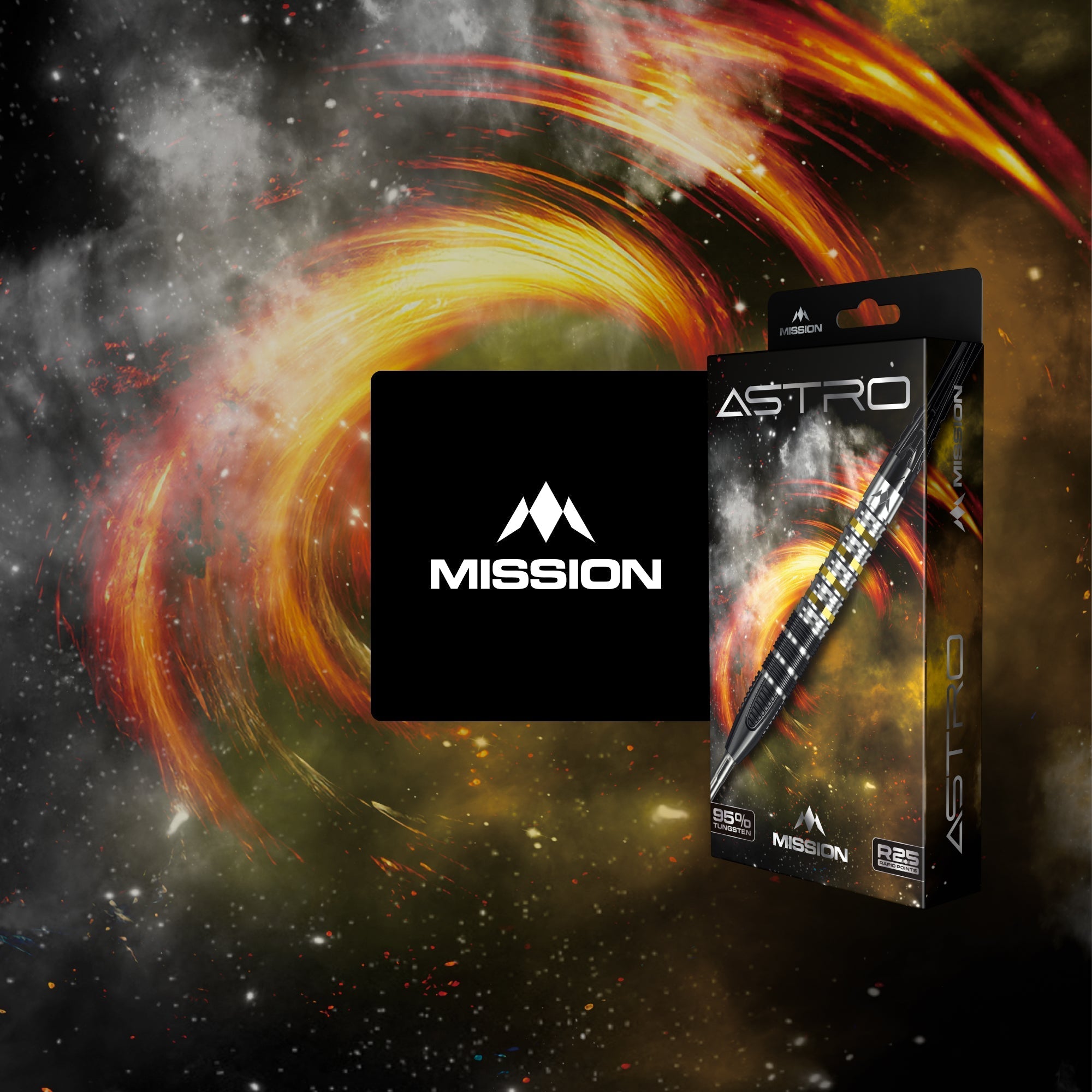 Astro R2.5 Darts - Steel Tip - 95% Tungsten
