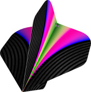 Solo Dart Flights - 100 Micron - Standard No2 - Aurora