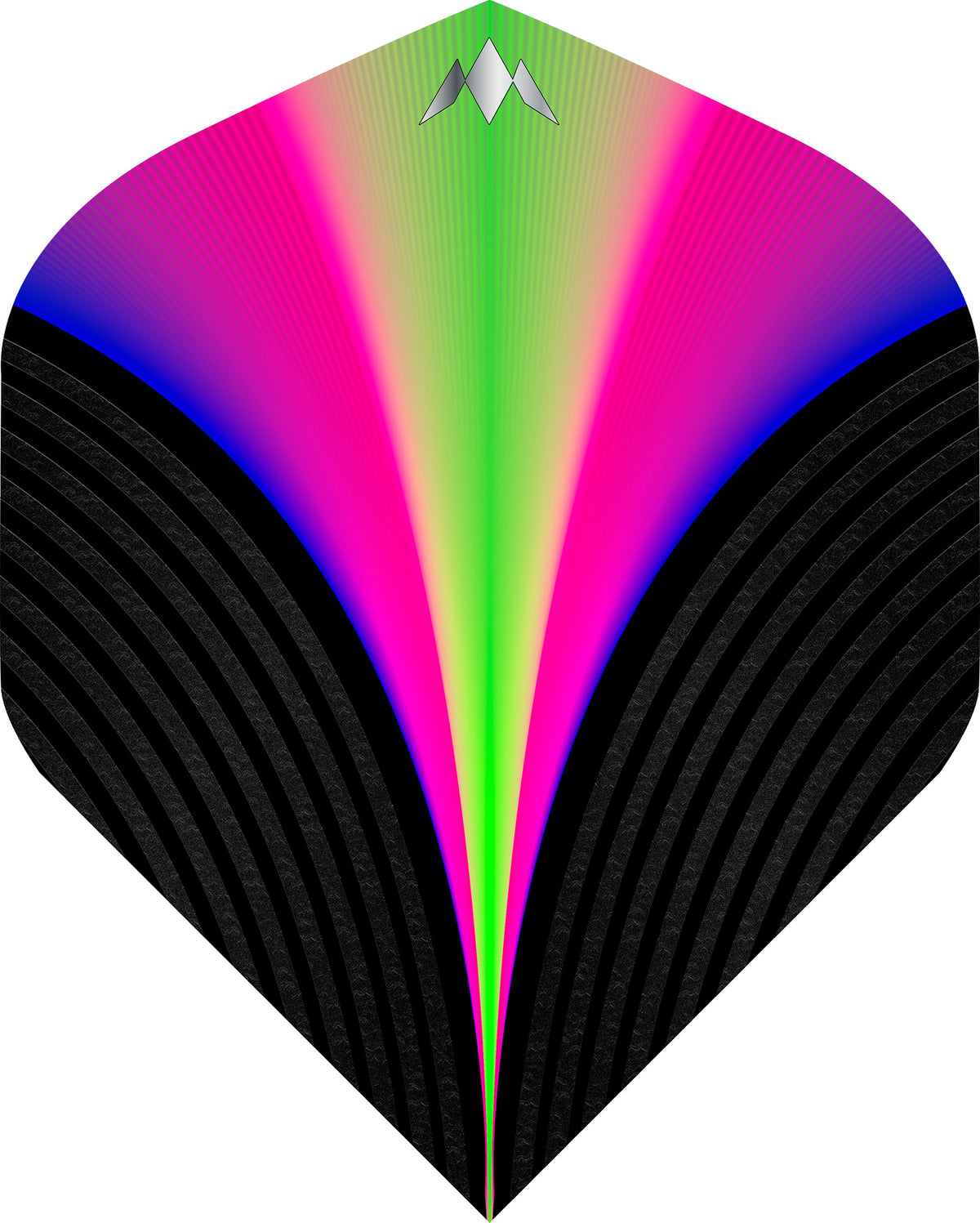 Solo Dart Flights - 100 Micron - Standard No2 - Aurora
