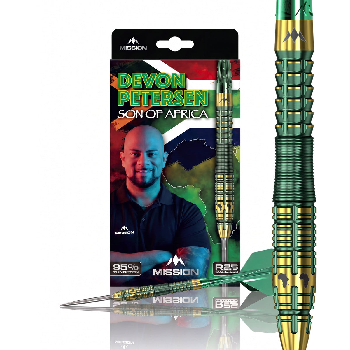 Devon Petersen R2.5 Darts - Steel Tip - 95% Tungsten