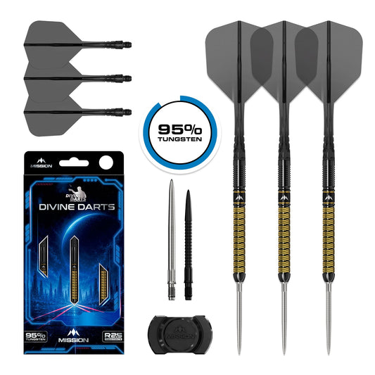 Collab Series R2.5 Darts - Steel Tip - 95% Tungsten - Jake Kenyon