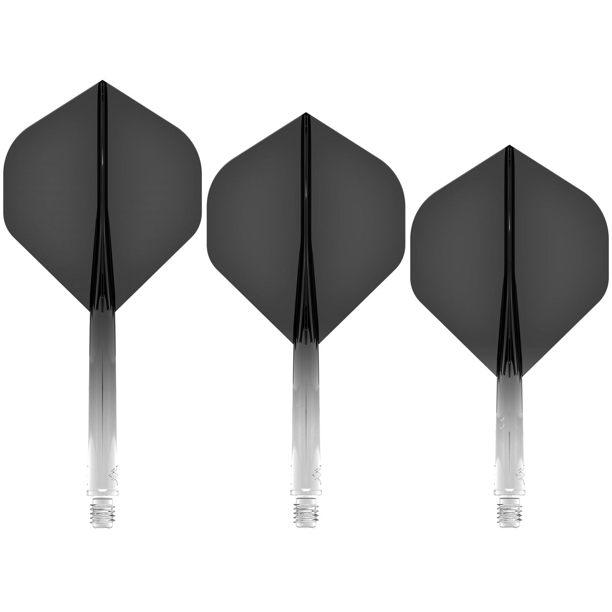 Force 90 Gradient - Moulded Flight & Shaft System - Standard No2 - Black