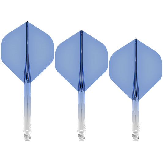 Mission Force 90 Gradient - Moulded Flight & Shaft System - Standard No2 - Blue