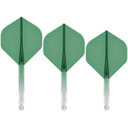 Force 90 Gradient - Moulded Flight & Shaft System - Standard No2 - Green