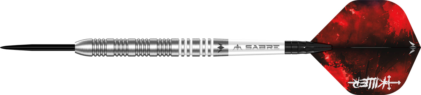 Mission George Killington Darts - Steel Tip - 95% Tungsten - Silver