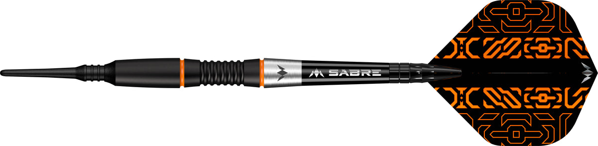 Horizon Darts - Soft Tip - 95% Tungsten - Black PVD & Orange