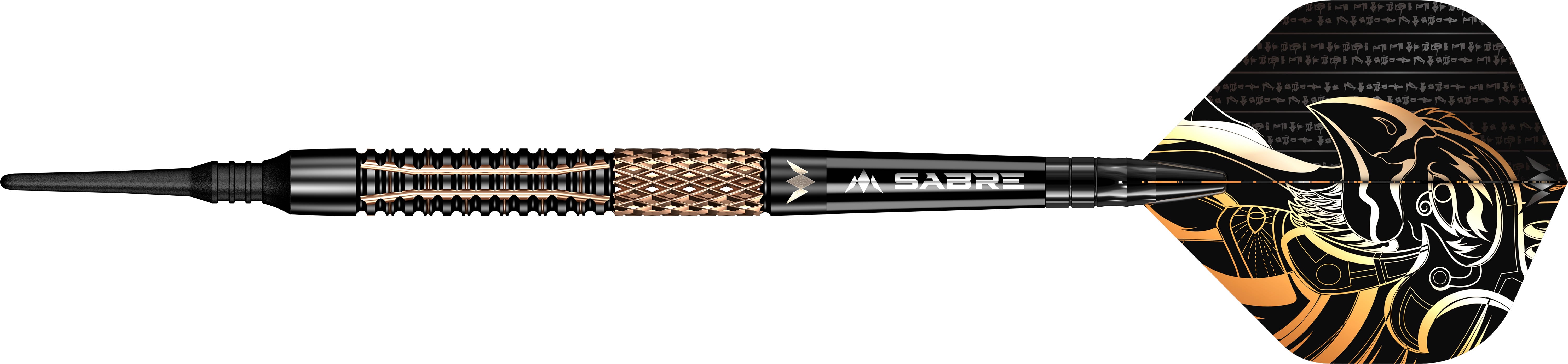 Mission Horus Darts - Soft Tip - 97.5% Tungsten - Black & Bronze Electro