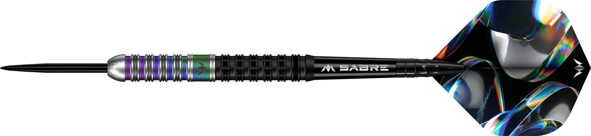 Iridian Darts - Steel Tip - 90% Tungsten - Black & Coral PVD