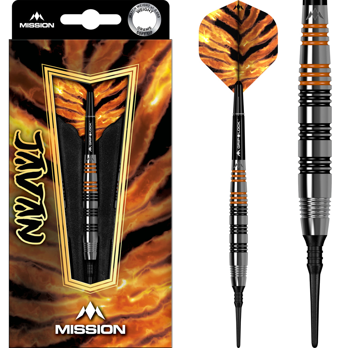 Javan Darts - Soft Tip - Brass - Silver Coated