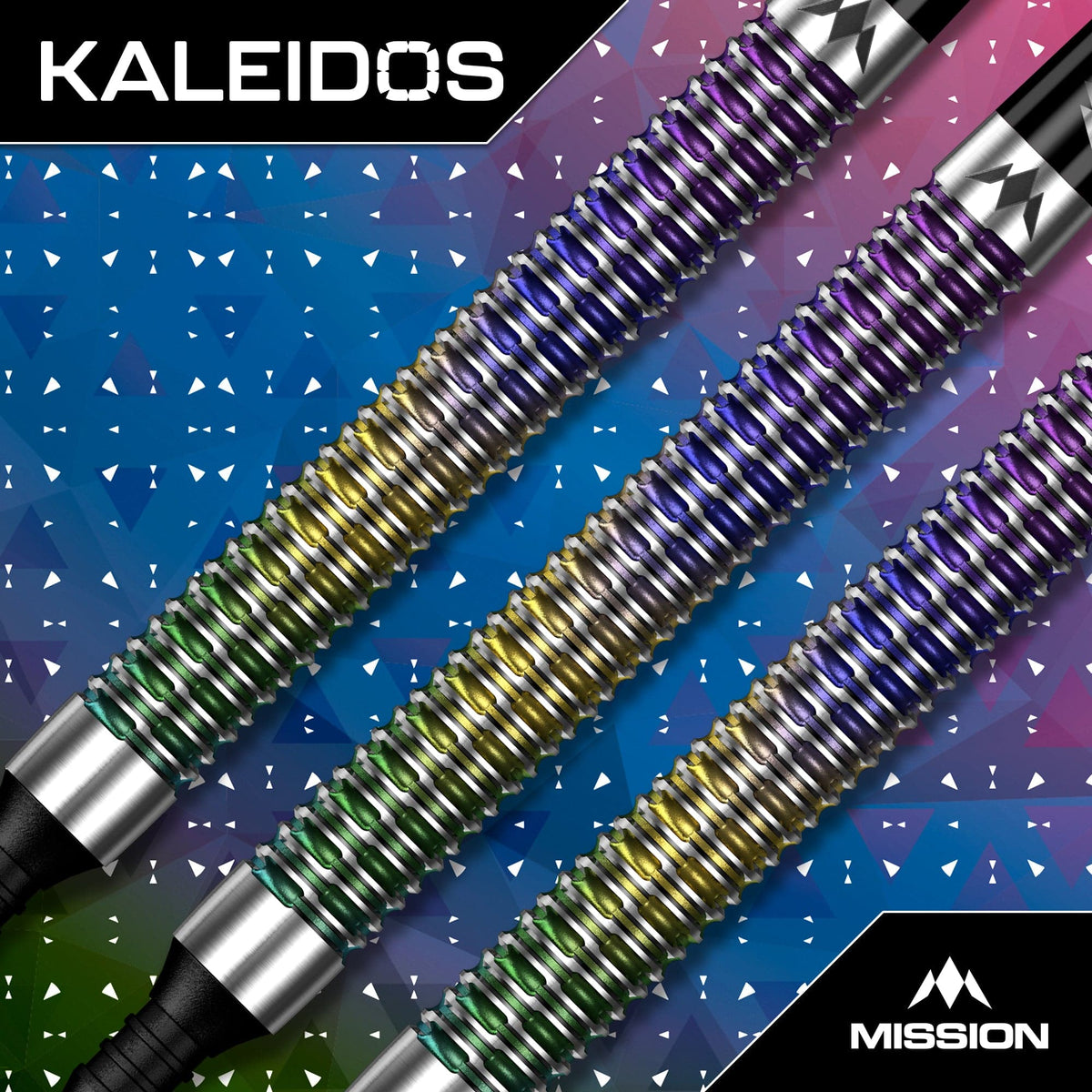 Mission Kaleidos Darts - Soft Tip - 95% Tungsten 19g