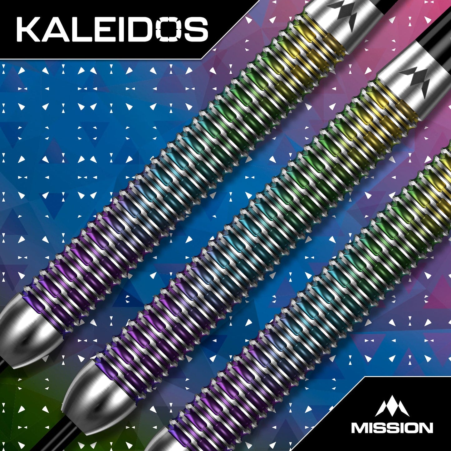 Mission Kaleidos Darts - Steel Tip - 95% Tungsten