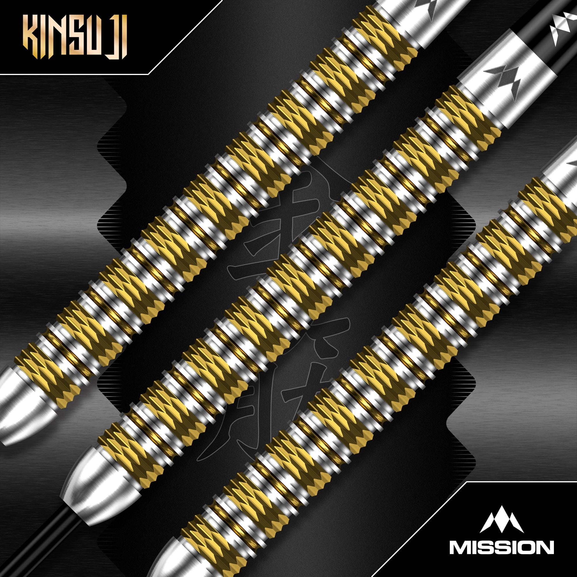 Mission Kinsuji Darts - Steel Tip - 95% Tungsten