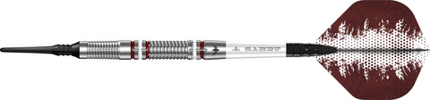 Madars Razma Darts - Soft Tip - 95% Tungsten - Carmine Red & White ...