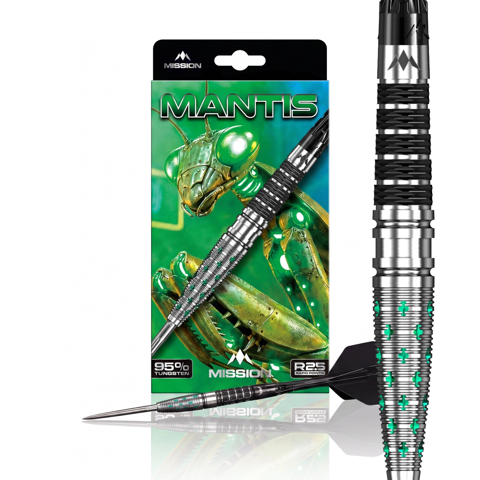 Mantis R2.5 Darts - Steel Tip - 95% Tungsten