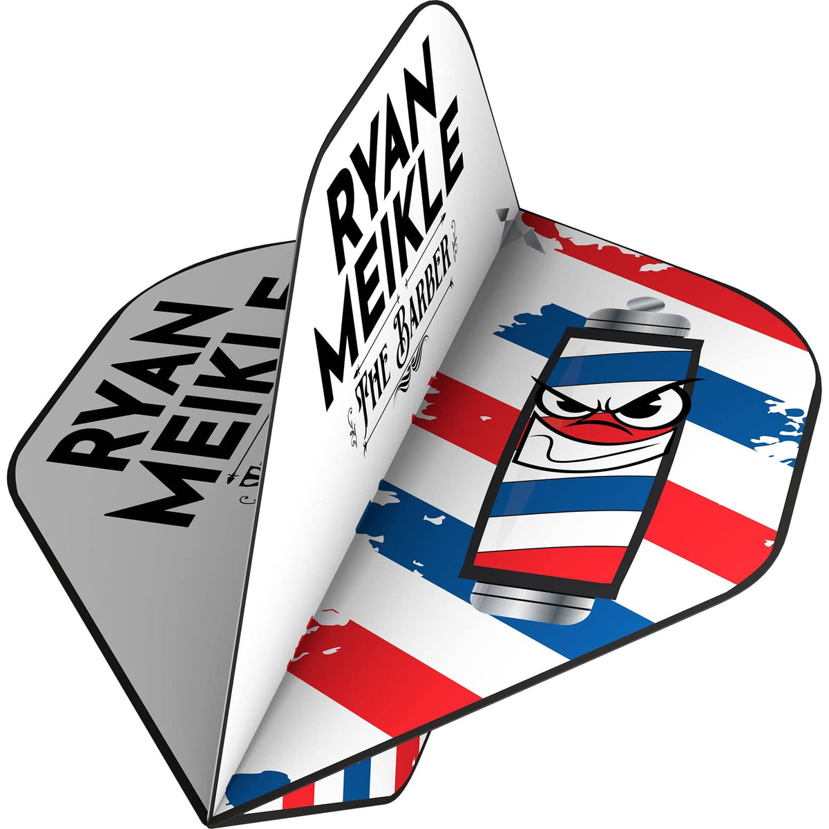 Mission Solo Dart Flights - 100 Micron - Std - No2 - Ryan Meikle
