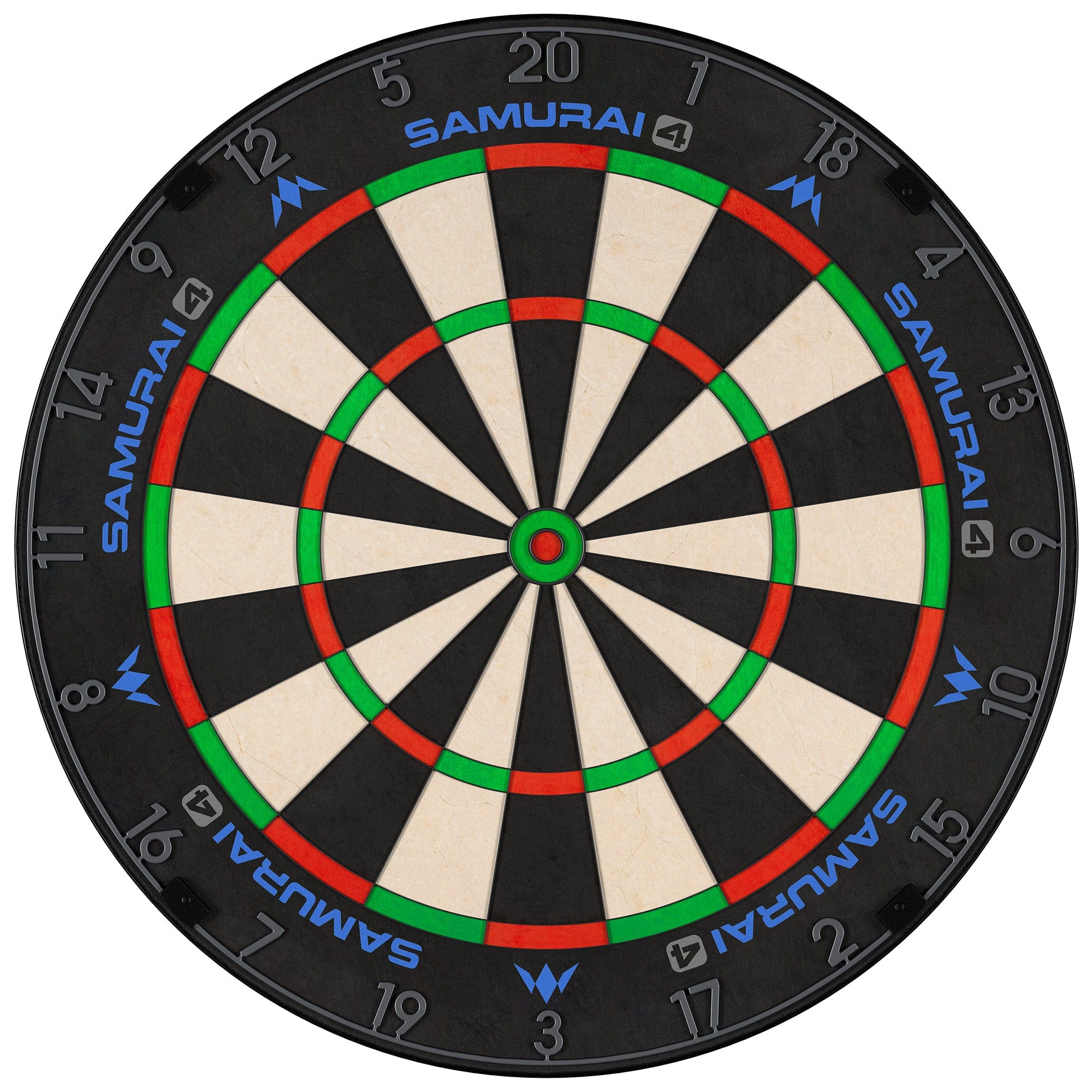 Mission Samurai 4 Dartboard - Professional - Knife Wire - Graphite Grey