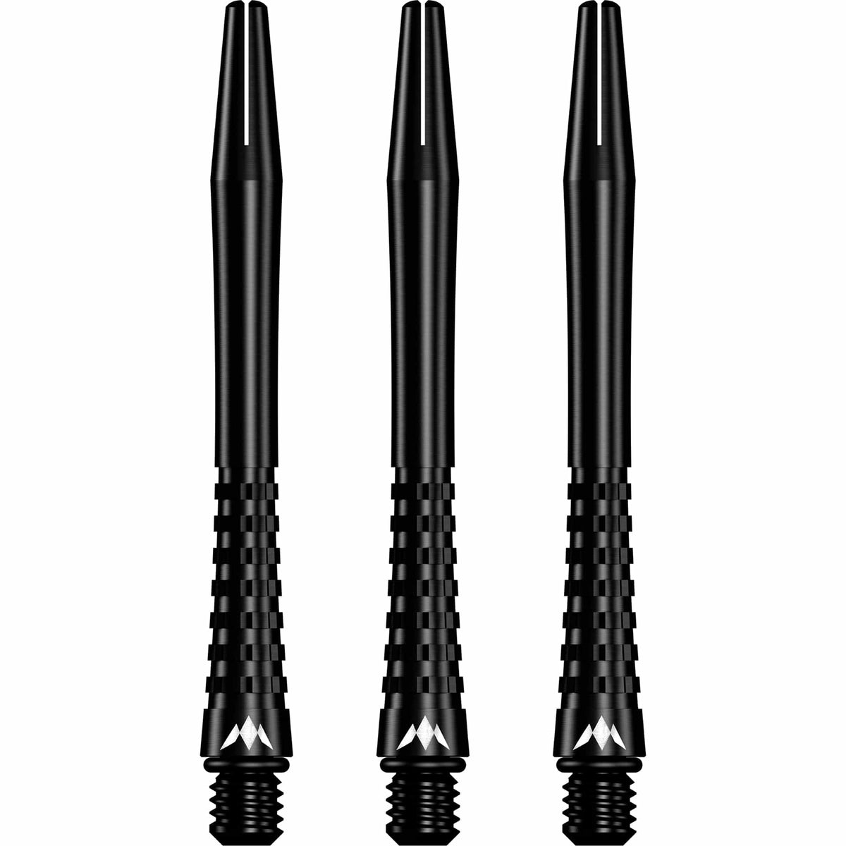 Mission Atom13 Aluminium Shafts - Anodised Metal Stems - Black