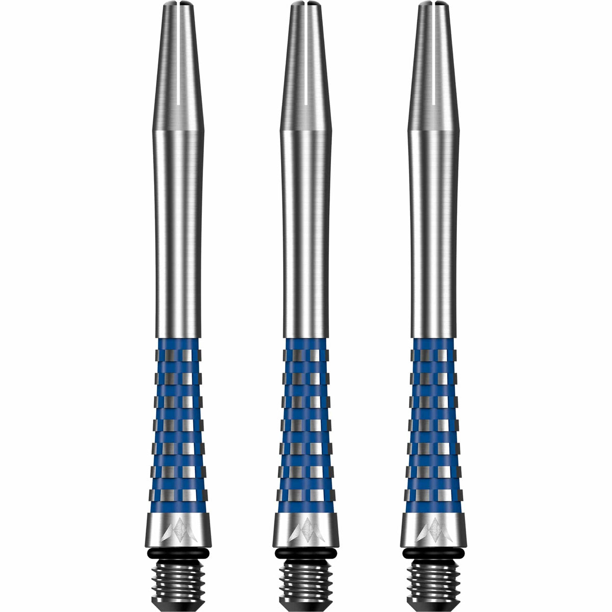 Mission Atom13 Aluminium Shafts - Natural Metal Stems - Blue