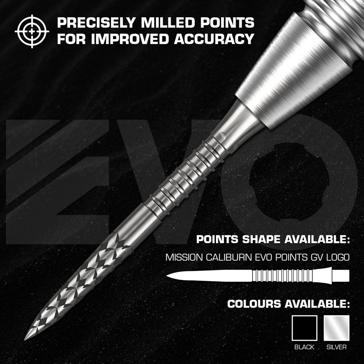Mission Caliburn EVO Dart Points - GV-Logo