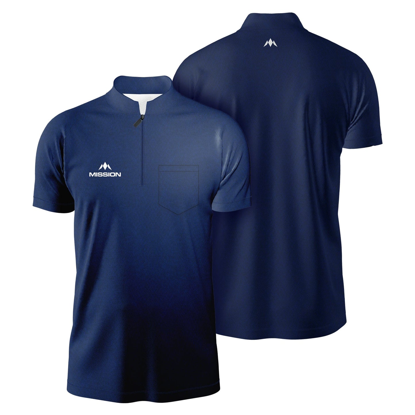 Mission Darts - EXOS Cool - Dart Shirt - Navy Blue
