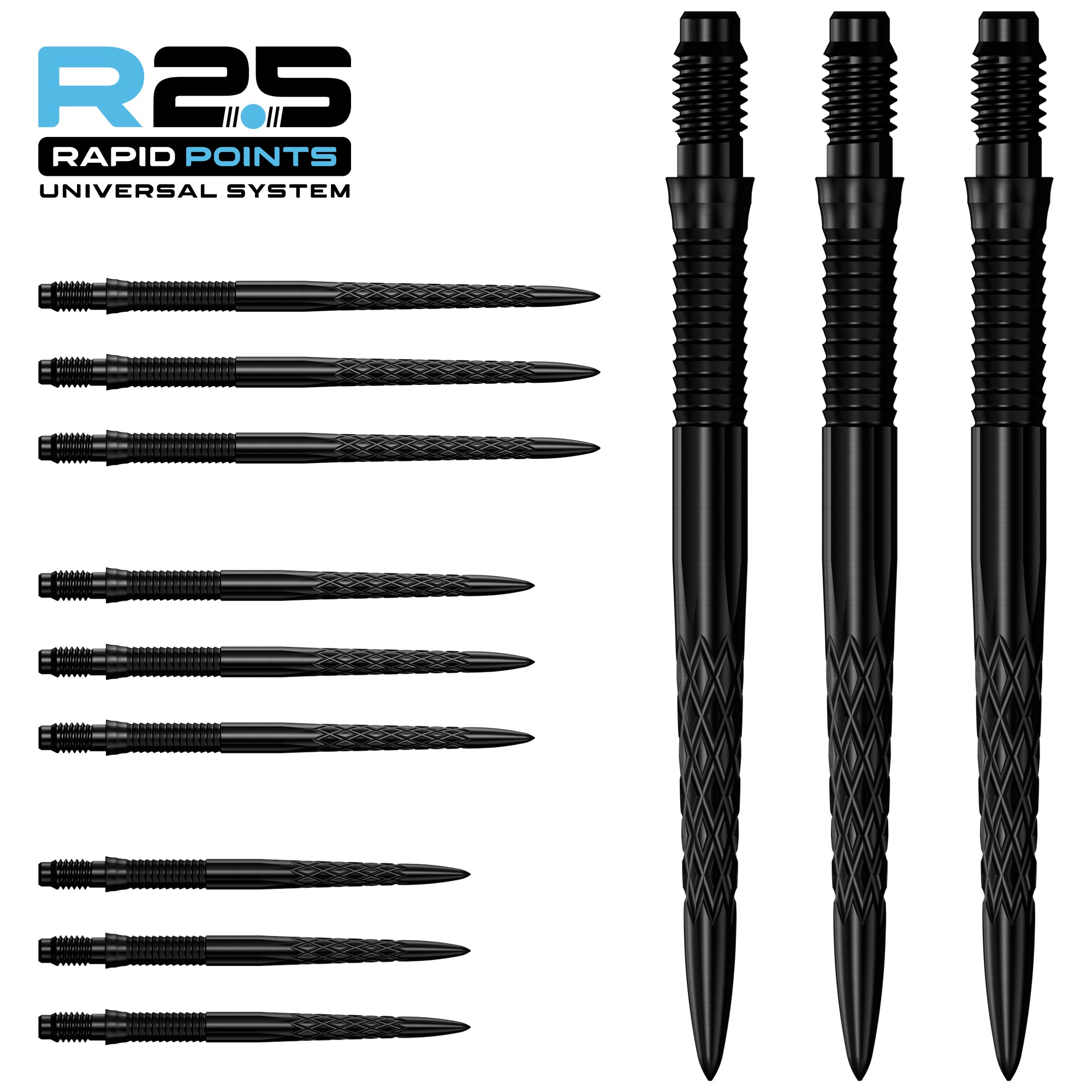 R2.5 Rapid Dart Points - Steel Tip - DSX