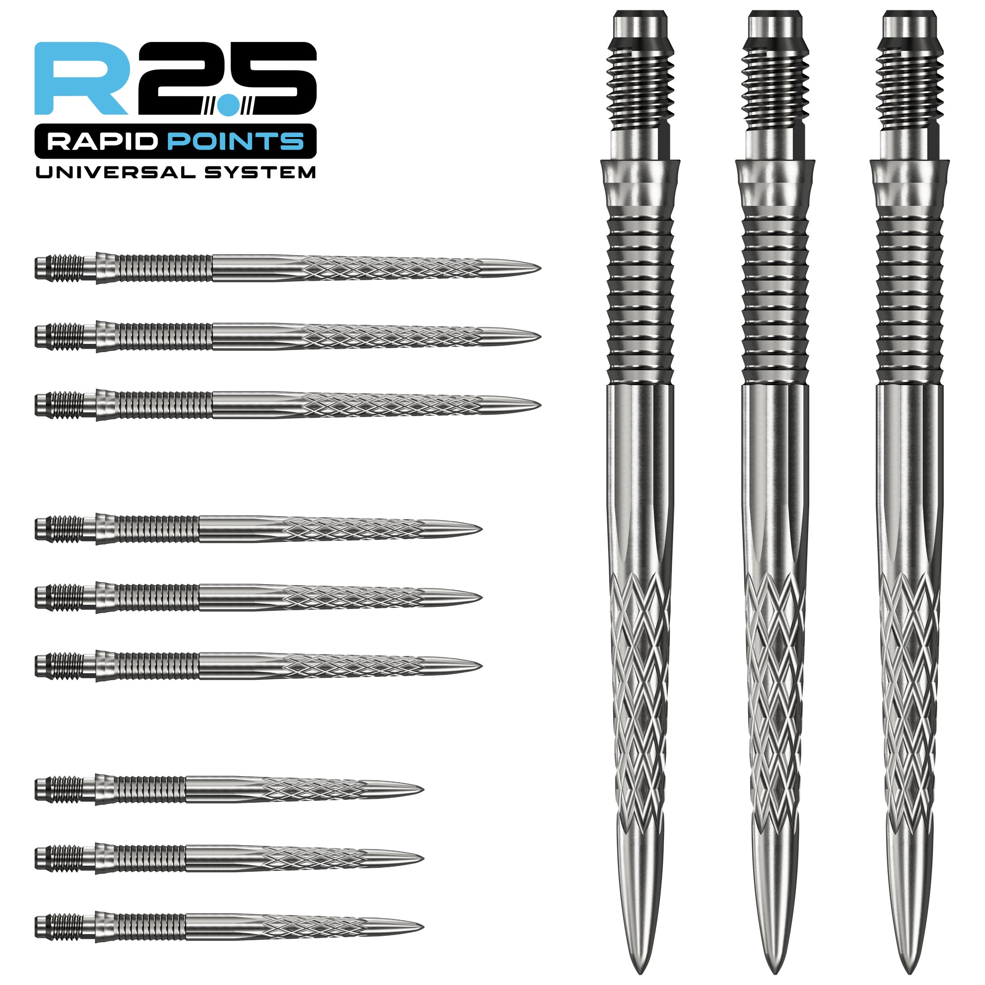R2.5 Rapid Dart Points - Steel Tip - DSX
