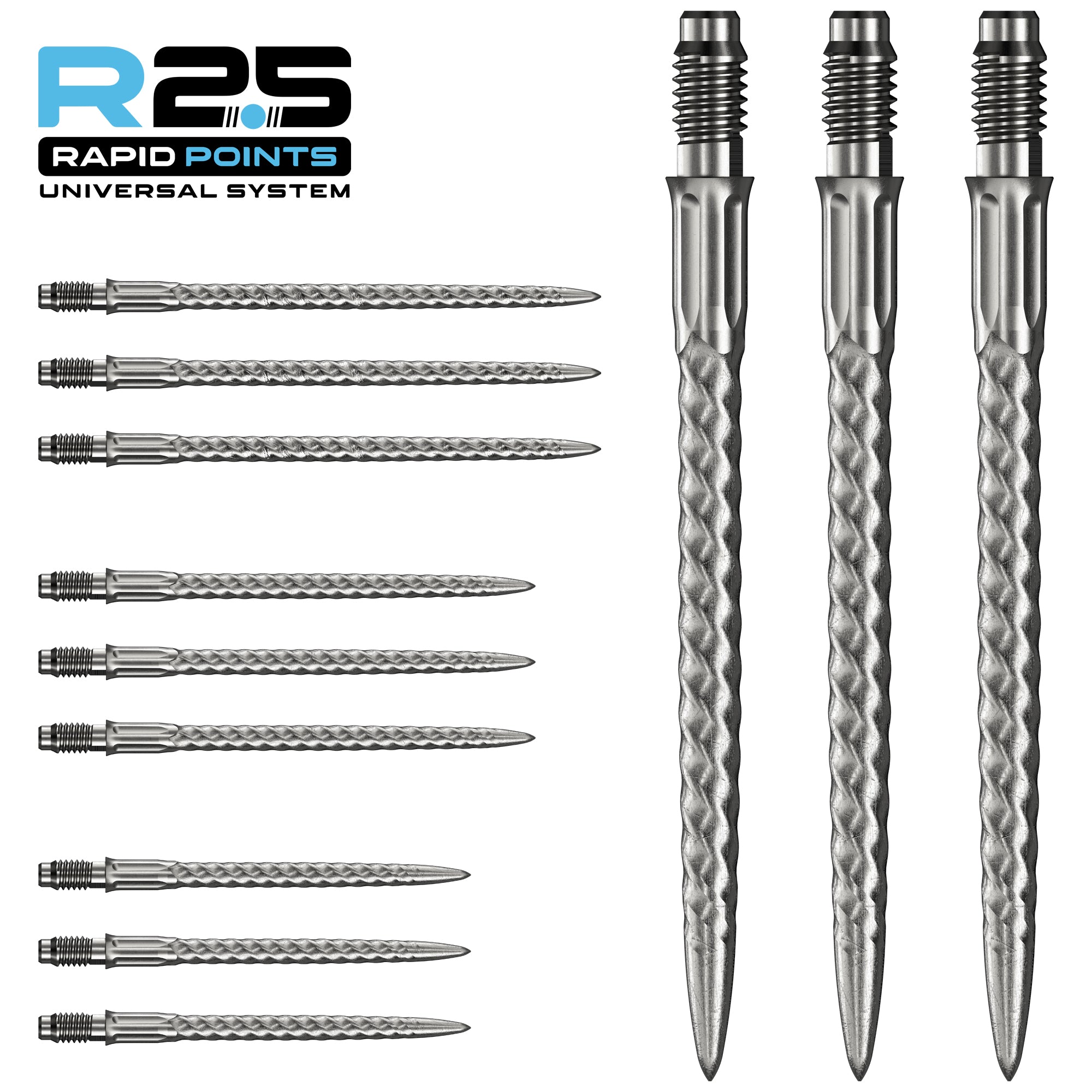 R2.5 Rapid Dart Points - Steel Tip - RVX