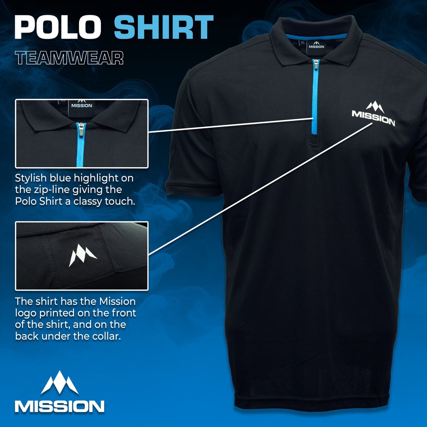 Teamwear - Polo Shirt - Black - Youth
