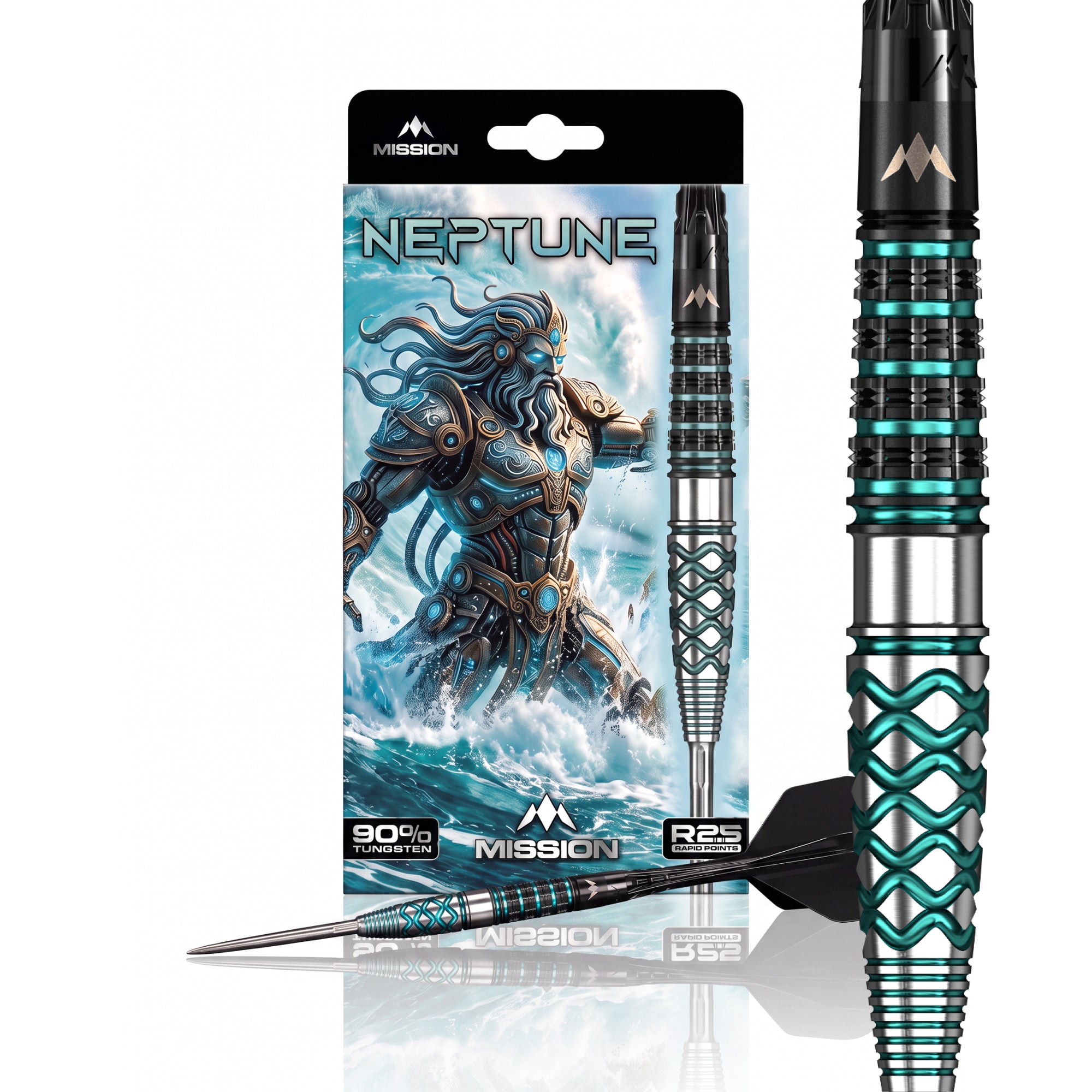 Neptune R2.5 Darts - Steel Tip - 90% Tungsten