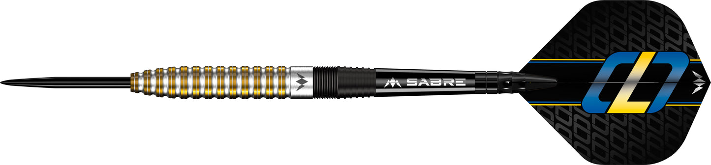 Mission Oskar Lukasiak Darts - Steel Tip - 95% Tungsten - Black & Gold PVD