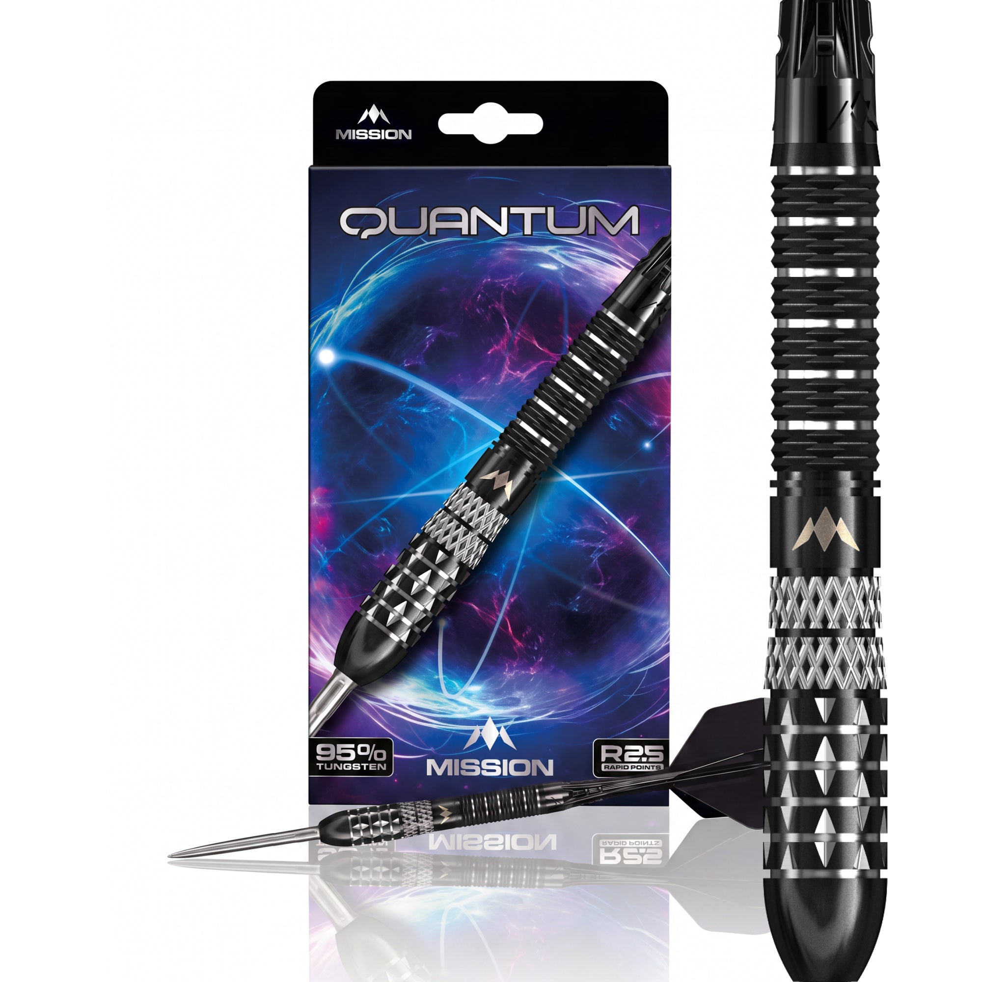 Quantum R2.5 Darts - Steel Tip - 95% Tungsten