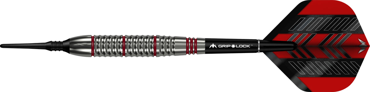 Rogue Darts - Soft Tip - Brass - Silver & Red Coated