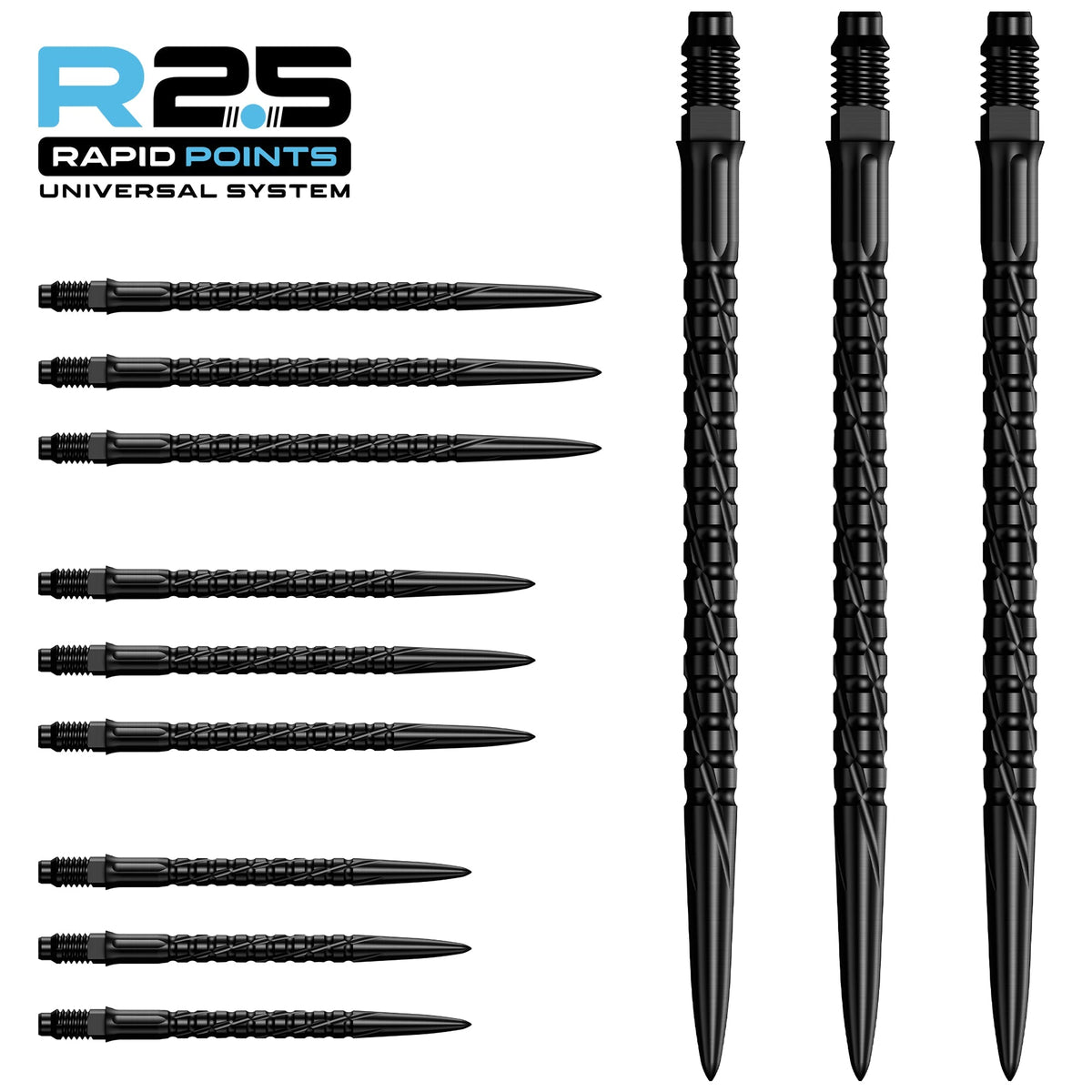 R2.5 Rapid Dart Points - Steel Tip - SG2