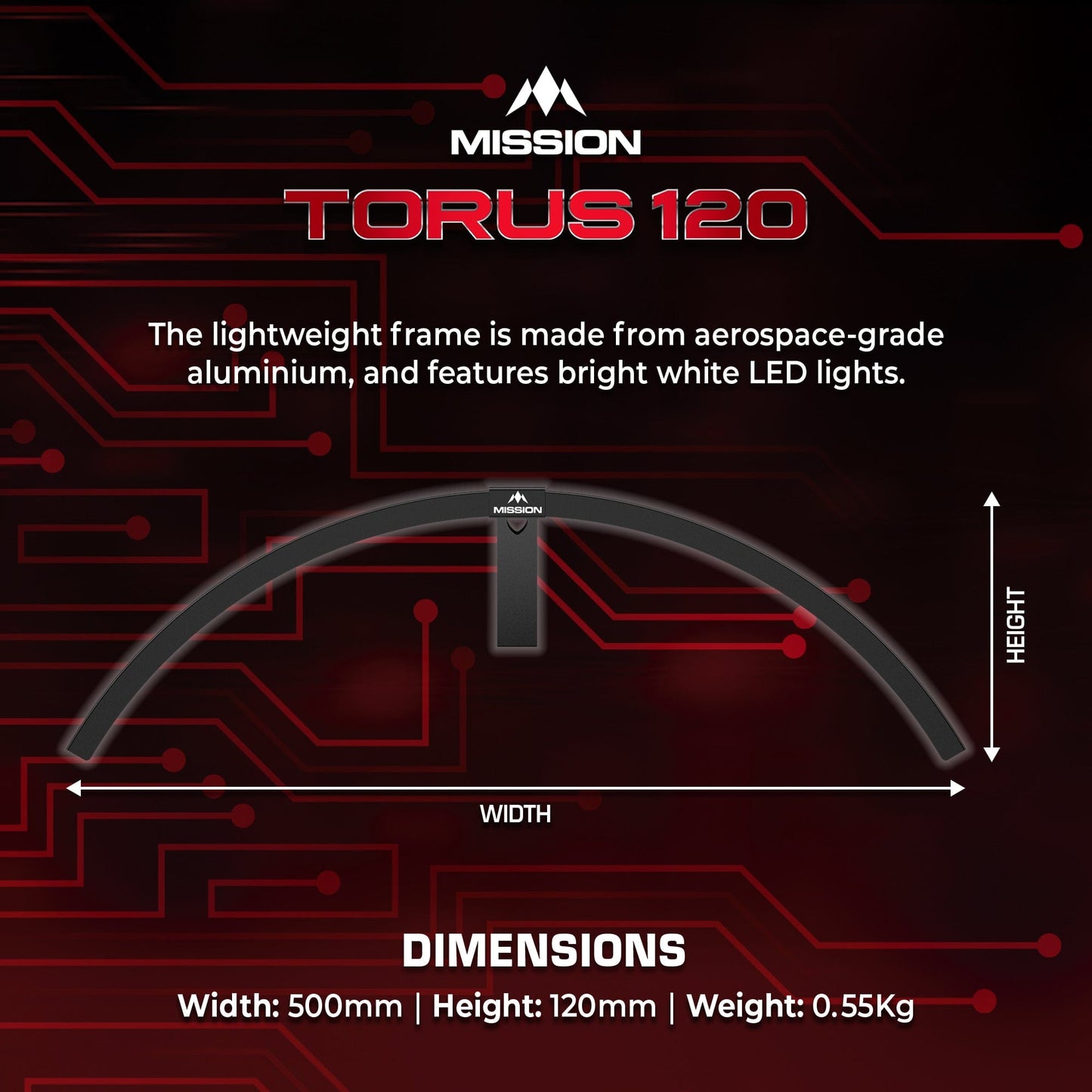 Mission Torus 120Â° - Lighting System - Bright White LED