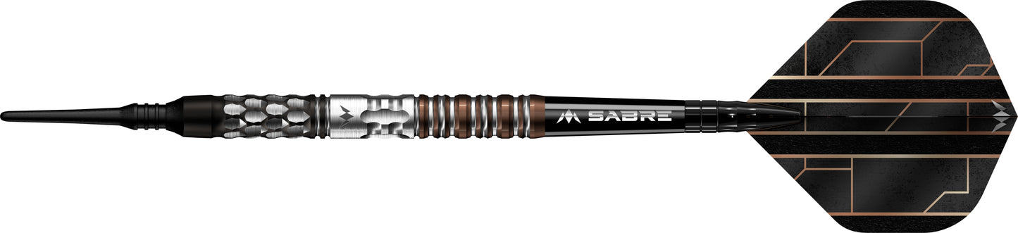 Tycho Darts - Soft Tip - 95% Tungsten - Black & Bronze PVD - 20g