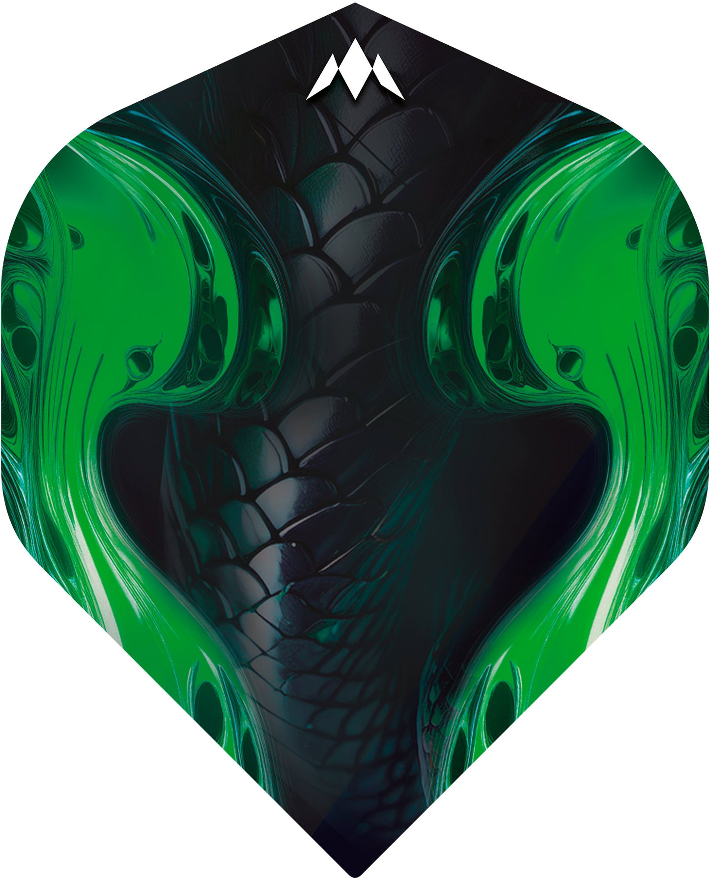 Mission Solo Dart Flights - 100 Micron - Std - No2 -  Venom